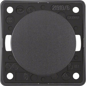 Przełącznik pojedynczy 230V BERKER antracyt