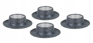 Podstawki pod jajka melamina GIMEX Granite 4szt