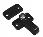 Blokada drzwi brązowa przekręcana z podkładką