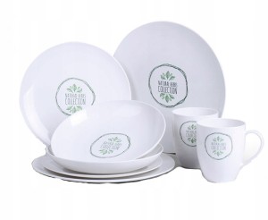 Zestaw obiadowy z bio-materiałów NATURE 8szt