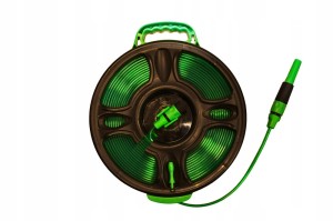 Wąż do wody płaski na bębnie 15m HABA