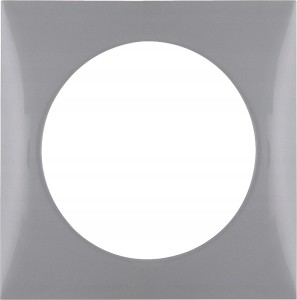 Ramka gniazdka 230V BERKER pojedyncza chrom