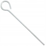 Szpilka stalowa namiotowa z oczkiem 30cm 5szt