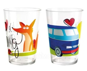 Szklanki na napoje camping dla dzieci 2szt Camp4