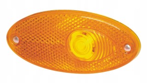 Lampka obrysowa campera pomarańczowa 101,6x85x40mm