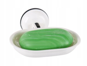 Uchwyt na mydło na przyssawkę mydelniczka camping