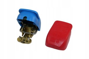 Zaciski akumulatora klemy campingowe 2szt HABA