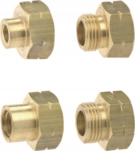 Zestaw adapterów do napełniania butli gazowych EU