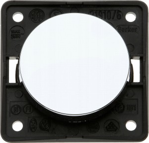 Włącznik BERKER pojedyńczy chrom galwanizowany