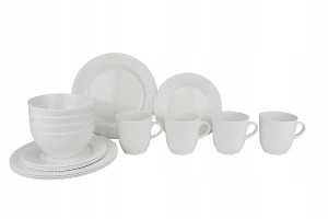 Zestaw obiadowy GIMEX Royal Edelweiss 16cz 4 osoby melamina