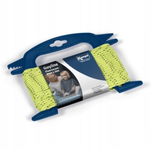 Linka naciągowa fluorescencyjna 4mm x 20m KAMPA