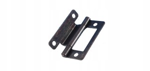 Zawias meblowy niklowany 50x20mm z wypustką FAWO