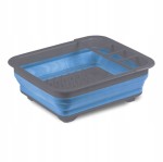 ***New Year Promo***  Ociekacz do naczyń campingowy składany KAMPA blue