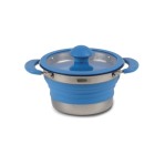 Garnek składany silikon KAMPA 1 L Niebieski