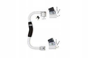 Zabezpieczenie drzwi FIAMMA Security S białe