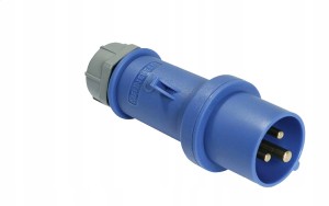 Wtyczka męska 230V CEE Camper przyczepa do słupka