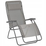 ****PROMO****    Leżak campingowy relaksacyjny LAFUMA RSXA szary