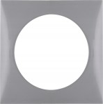 Ramka gniazdka 230V BERKER pojedyncza antracytowa