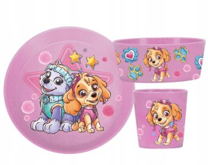 Zestaw dla dziecka KOZIOL Paw Patrol różowy