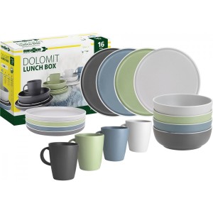 Zestaw obiadowy BRUNNER Dolomit Lunch Box 16cz