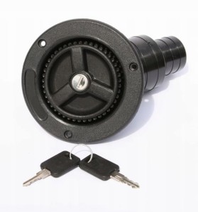 Wlew wody długi czarny FAWO