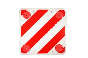 Tablica HABA PVC na bagażnik rowerowy