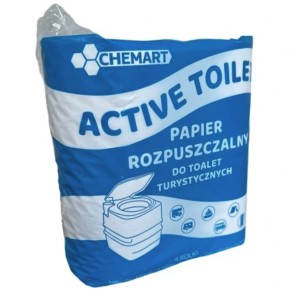 Papier do wc Active 4 rolki