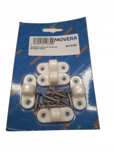 Uchwyt zaczep przedsionka plastikowy pionowy 5szt