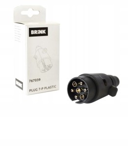 Wtyczka przyczepy do samochodu 7 pin BRINK